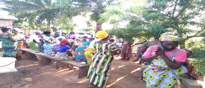 Des femmes bénéficiant des services de LUISE ONG Bénin